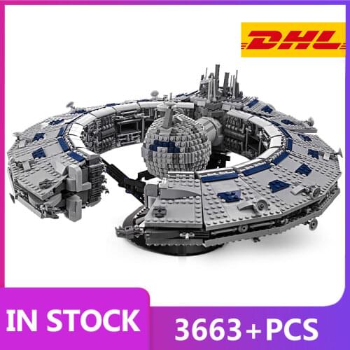 Mould King 21008 Building Blocks Star plan The Class Battleship Droid Control Ship model Assemble bricks Toys Christmas Gifts