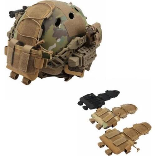 Tactical Pouch MK2 Battery Case for Helmet Camo Hunting Airsoft Helmet Battery Bags Molle bag
