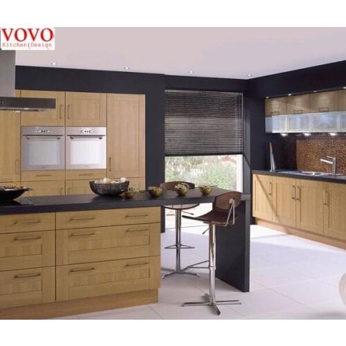 Solid birch kitchen cabinet