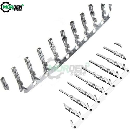 200Pcs 2.54mm Dupont Jumper Wire Cable Housing Male Female Pin Connector Terminal Crimp Terminal