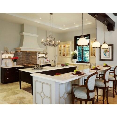 2019 new design retail wholesales traditional solid wood kitchen cabinets S1606064