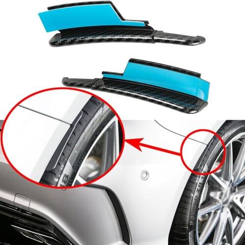Fender Flare Car Extension Wheel Eyebrow Protector Lip Wheel-arch Trim For Mercedes W176 A160 A180 A200 A250 A45 AMG 2013-2019