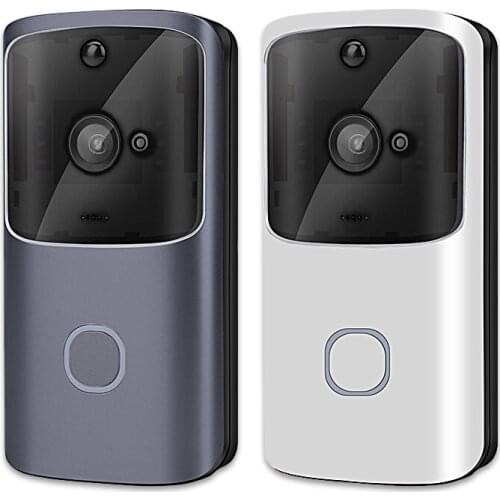 JWM Smart WiFi Doorbell Camera Wireless Video Doorbell Door Bell Ring Intercom APP Control for Monitoring