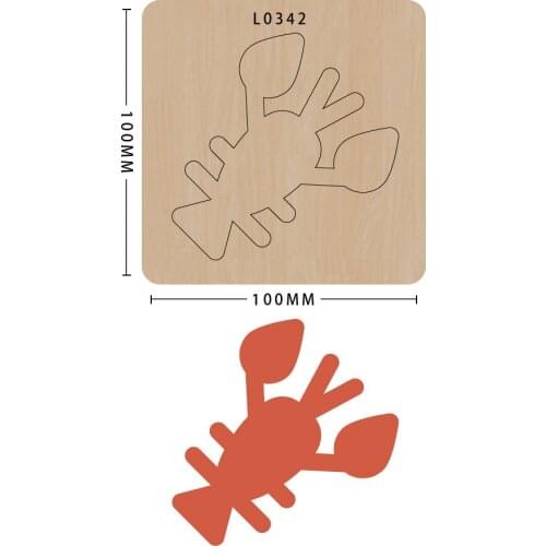 Knife Mold Wood Die Cutting Diy Scrapbooking Cutting Die Laser Mold Non-woven Cutting Diy Craft Suitable For Big Shot Machines