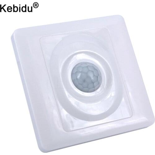 Kebidu 110V 220V PIR Infrared Switch Module IR Body Motion Senser Auto On off Lights Lamps Smart Delay Light Control Switch