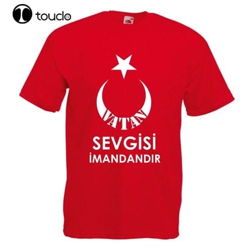 T Shirt Ay Yildiz Turkiye Istanbul Ak Parti Osmanli Erdogan Bozkurtnewest 2019 T Shirt Men O Neck Cotton T-Shirt Printing Shirt