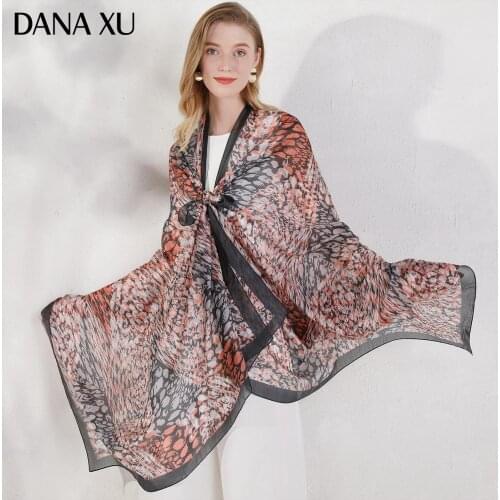 2020 Silk Long Scarf Luxury Brand Women New Design Beach Blanket Shawl Wear Swimwear Bandana Hijab Face Shield Foulard