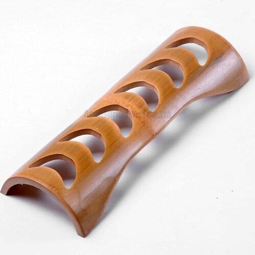 Delicate Natural Bamboo Tea Cup Holder Coasters Storage Rack Kungfu Tea Accessories Handmade Home Decoration Arts Tea ceremony
