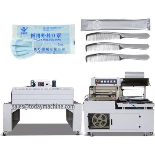 Polyolefin Film Seal Cutting Shrink Packaging Machine
