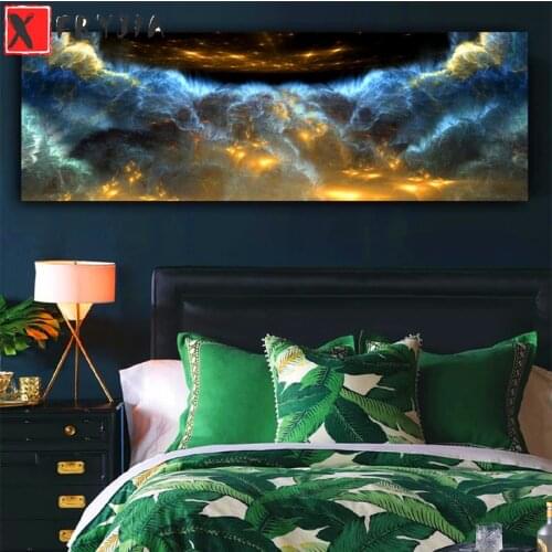 Full Square Diamond Painting Abstract art, colorful clouds Mosaic Needlework Picture Of Diamond Embroidery Sale Home Decor