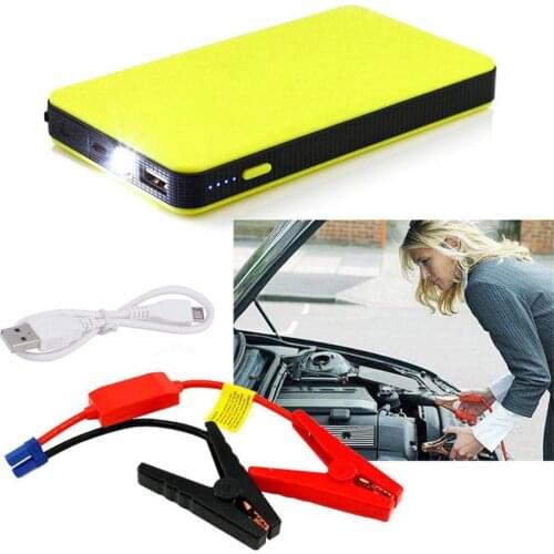 Portable mini Ultra-thin Car Take-off power Bank 12V engine battery charger booster Car battery start charger rechargeable