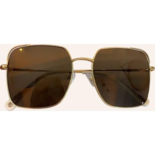 Classic Metal Frame Square Sunglasses Women Men Luxury Brand Sun Glasses Oculos de sol Male UV400