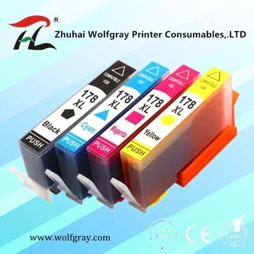 Compatible Ink Cartridge for HP 178 for HP178 178XL Photosmart 5510 5515 6510 7510 B109a B109n B110a Printer
