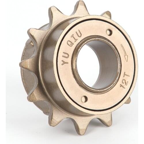 Bike Bicycle Flywheel FreeWheel 1 Single Speed 12T BMX Bike Free Fly Wheel Nickel Clicks Chrome Molybdenum Steel
