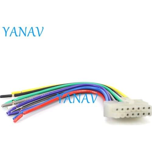 15-011 Car ISO Harness Head Cable for-AUDIOVOX - AEG Stereo Radio Wire Adapter Plug Wiring Connector CableCar Stereo Radio ISO S