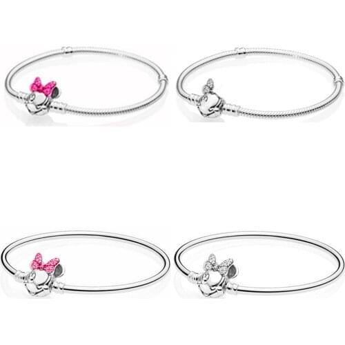 2019 NEW 100% 925 Sterling Silver Shimmering Portrait Moments Bracelet For DIY Europe Beaded Original Fashion Gift