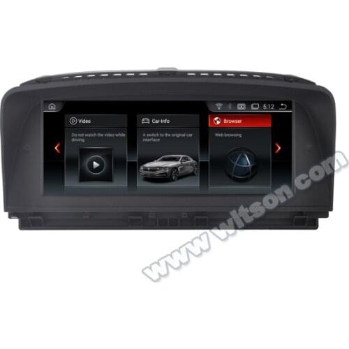 8.8" Android 9.0 Pie OS Car Multimedia Navigation GPS for BMW 7 Series E65 E66 2004-2009 with BMW Original Functions Support