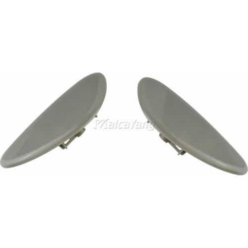 Car Front Left&Right Headlight Washer Nozzle Spray Jet Cover Caps 28659-1CJ6A 28658-1CJ4A For Ni ssan QX70 2015