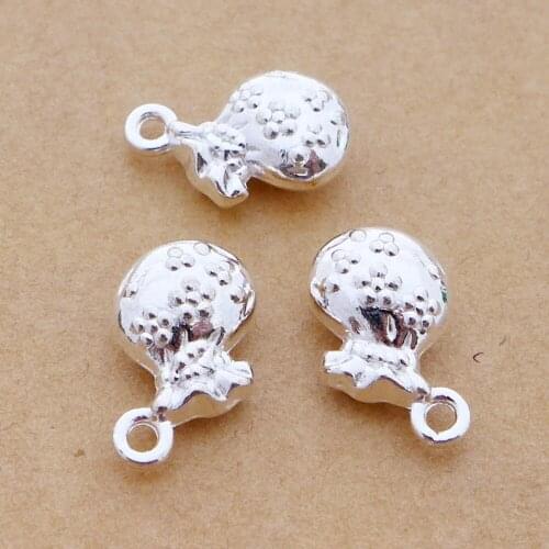 Wallet shape silver alloy beads charm diy jewerly accessories findings bracelet free shipping 10*16.8*11.8MM 50pcs/lot