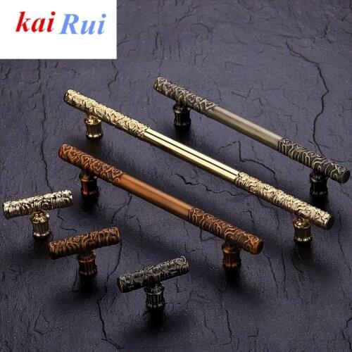 European Classical Handles Furniture Hardware Handle Wardrobe Door Cabinet Drawer Handle for Cupboard Drawer Knobs and Pull