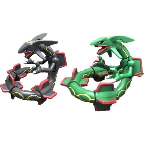 7 CM Pokemon Anime Figures Kids Toys Rayquaza Decoration Ornaments PVC Action Figures Cartoons Collections Model Dolls Gifts