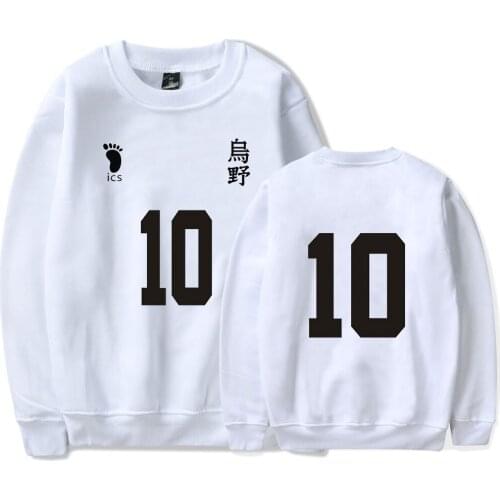 Anime Haikyuu Casual O-neck Hoodies SweatshirtFor Women And Men