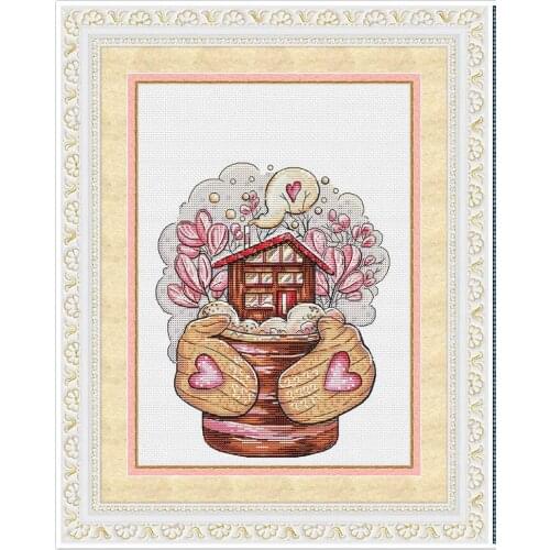 Flowers new Cross Stitch Kit Packages Counted Cross-Stitching Kits New Pattern NOT PRINTED Cross stich Painting Set