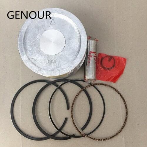 PISTON SET 88MM KIT FOR 4 stroke GX390 188F 13HP GASOLINE ENGINE FREE SHIPPING KOLBEN With RINGS WRIST PIN & CLIP REPLACEMENT
