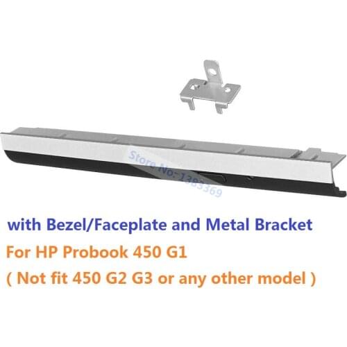 NIGUDEYANG DVD-RW Optical Drive Caddy Bezel Door Cover Bracket for HP Probook 450 G1