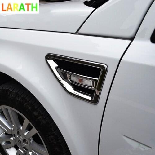 The New For Land Rover Freelander 2 LR2 2011 2012 2013 2014 2015 ABS Chrome Door Air Vent Nozzle Cover Trim AC Outlet Matte Trim