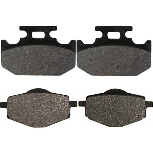 Motorcycle Front and Rear Brake Pads for YAMAHA DT125 DT 125 RE 2005 2006 2007