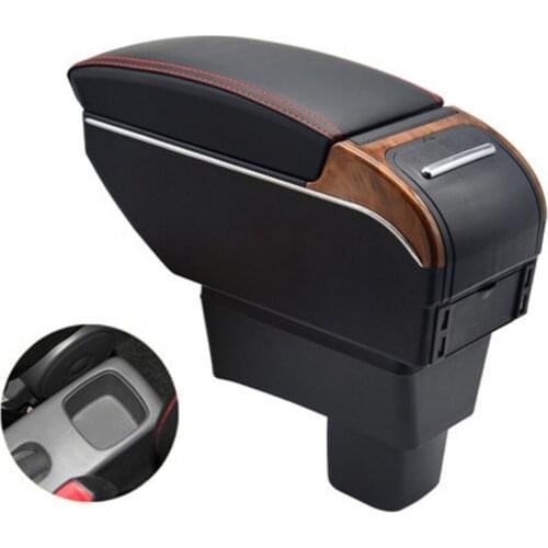 Arm Rest For Suzuki Swift Armrest Box Center console central Store content box with cup holder USB interface