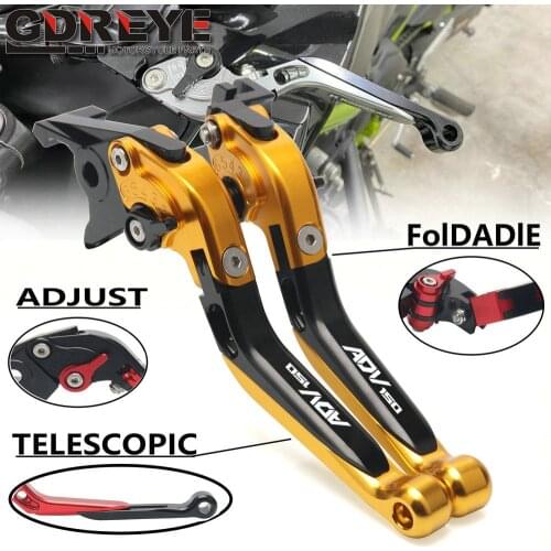 CNC Adjustable Extendable Brake Clutch Levers Hhand bar Motorcycle Accessories Scooters For Honda ADV150 ADV 150 2019 2020 2021