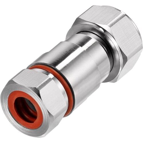 Superbat 50 Ohm 4.3/10 Plug Straight Low PIM RF Connector for 1/2 inch Superflexible Cable