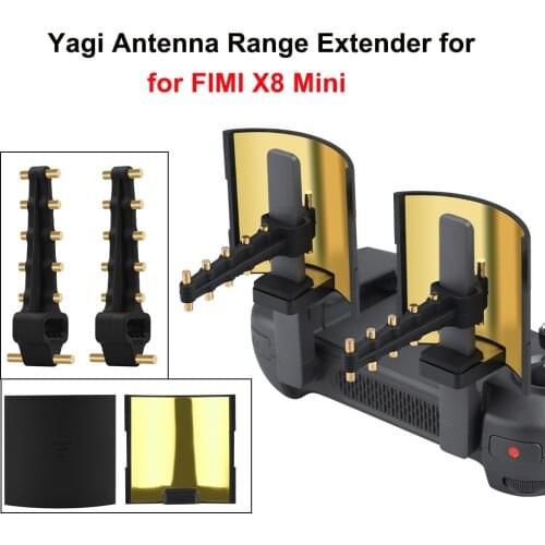 For FIMI X8 Mini Mavic 2 Pro Zoom Signal Booster Yagi Antenna Range Extender for Smart Controller Drone Transmitter Extension