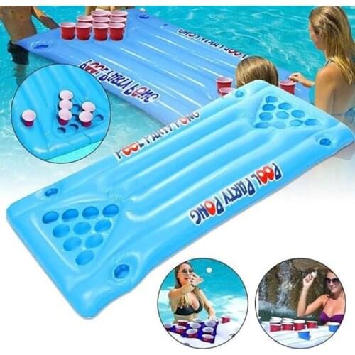 Water Hammock Pool Float Inflatable Floating Bed Lounge Pool Rafts Beach Water Toys for Adults PVC Lounger for Swimming Parties