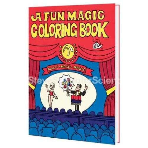 A Fun Magic Coloring Book - small size - magic tricks, best for children, children magic, stage magic, mentalism
