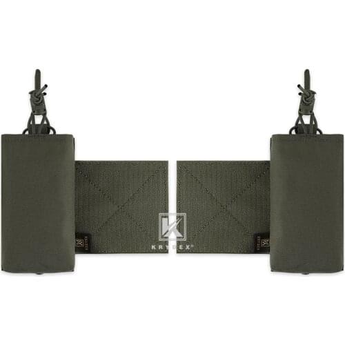 KRYDEX RANGER GREEN Expander Radio Magazine Pouch For MK3 MK4 JPC LBX Micro Fight Tactical Chassis Storage Accessories Pouch