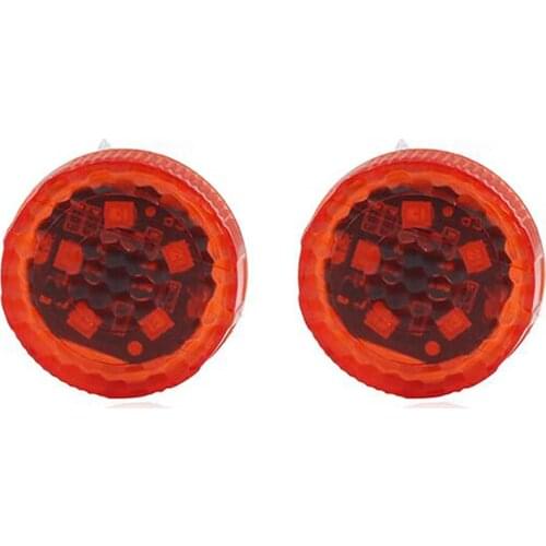 1 Pair Car Door Warning Lights 5 LED, Flashing Light, Built-in Magnetic Sensor, Anti-collision Waterproof Warning Strobe Lights