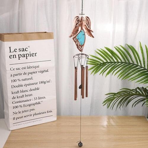 1pcs Outdoor Garden Porch Home Decoration Wind Bell Creative Handmade Flower Fairy Wind Chimes