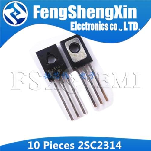 10PCS 2SC2314 TO126 C2314 TO-126 Transistor