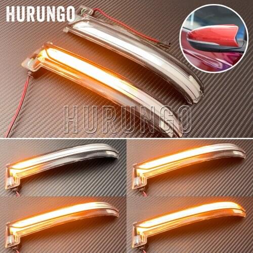 2 pcs For Hyundai Lafesta 2018 2019 2020 Dynamic Turn Signal Light Side Wing Rearview Mirror Sequential Indicator Lamp Blinker