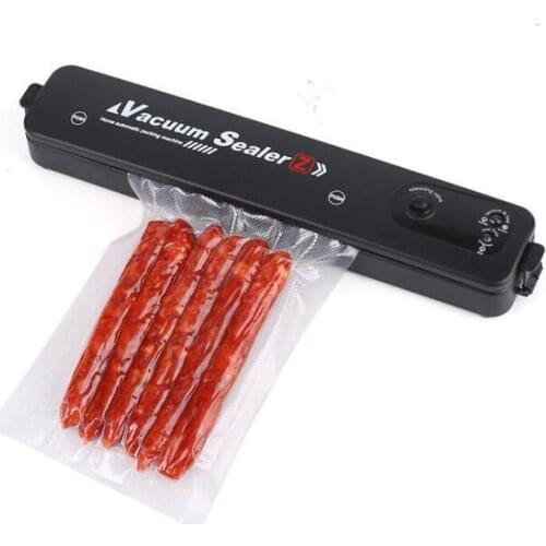 Kitchen Electric Vacuum Sealer Sealing Machine Bag Clips Food Seal Clip Automatic Air Sealing Machine with Free 10 Vacuum Bags