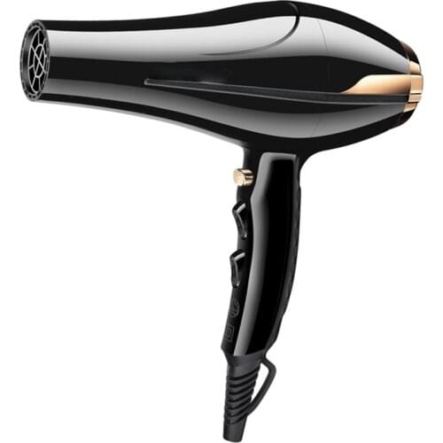 1800W Hair Salon Dryer Powerful Hair Dryer Household Thermostatic Hair Dryer Hot and Cold Air, with Concentrator Nozzle