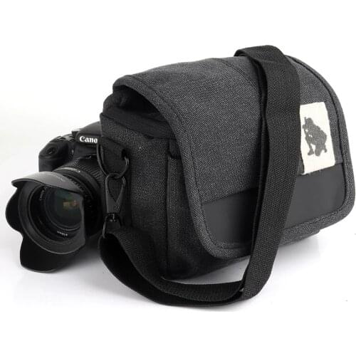 Canvas DSLR Camera Bag Fotografia Case For Canon Nikon Camera Sony alpha Shouder Bag Fujifilm Olympus Photo Lens Case