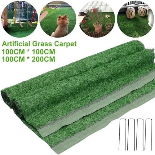 Quality Soft Artificial Lawn Turf Grass Artificial Lawn Carpet Simulation Outdoor Green Lawn for Garden Patio Landscape