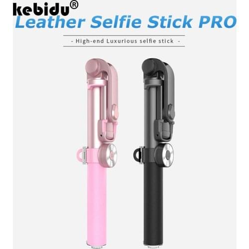 Kebidu 3 in 1 Mobile Phone Bluetooth Selfie Stick Tripod Monopod With Camera Button For iPhone Samsung Huawei Xiaomi Phones