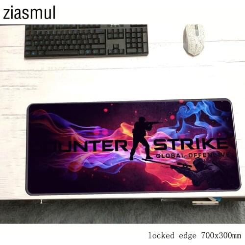 Csgo mouse pad 700x300x3mm pad to mouse notbook computer mousepad hot sales gaming padmouse gamer to laptop mouse mat
