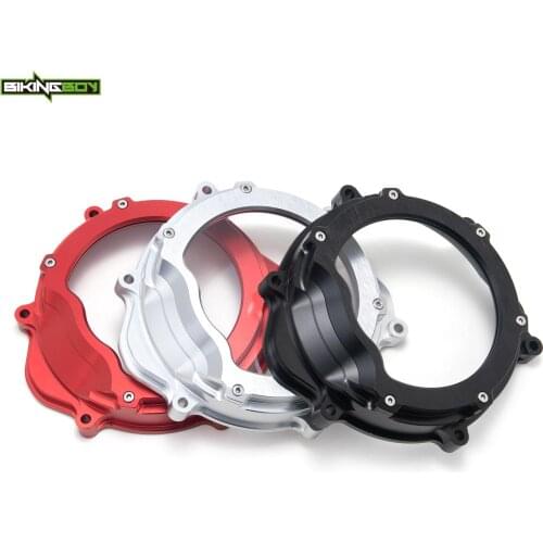 BIKINGBOY Clean Clutch Cover For Honda TRX 450 R 04 05 06 07 08 TRX 450 ER 2006 2007 2008 ATV UTV Quad Aluminum Alloy CNC