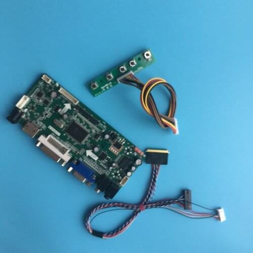 Kit For LM230WF5-TLA1 Screen Monitor LED LCD Controller board 40pin LVDS HDMI VGA Audio card DIY 1920X1080 23" DVI Panel